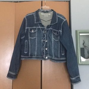 Maurice’s Short Jean Jacket Size 1/Size 16